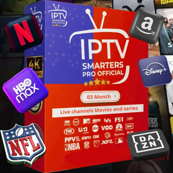 IPTV Smarters Pro subscription 3 months